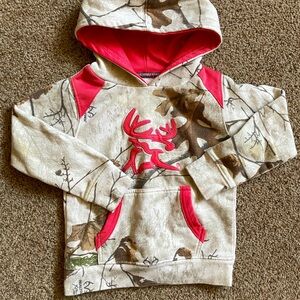 3T Girls Bushmaster Camo Hoodie